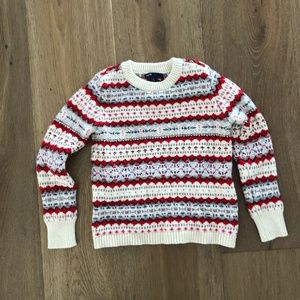 Gap, Girls Patterned Sweater,  Size 6/7